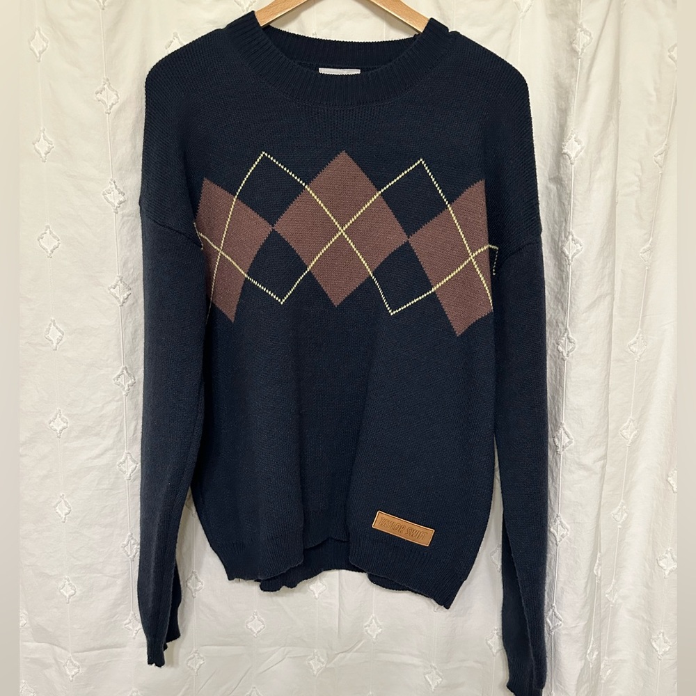 Taylor Swift Argyle sweater, size medium